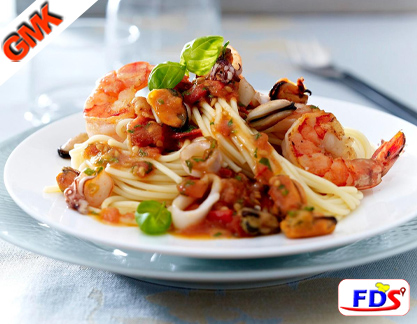 Pasta mit Meeresfrüchten